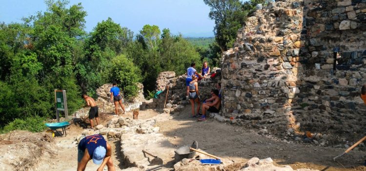 Novetats arqueològiques al Castell de Sant Iscle de Vidreres. Campanya 2019