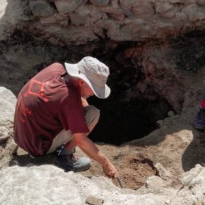 Joan Llinàs, arqueòleg director de les excavacions