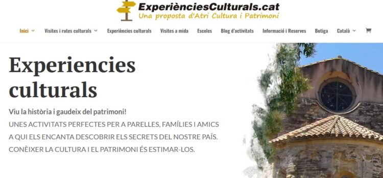 Nova web d’Experiències Culturals!